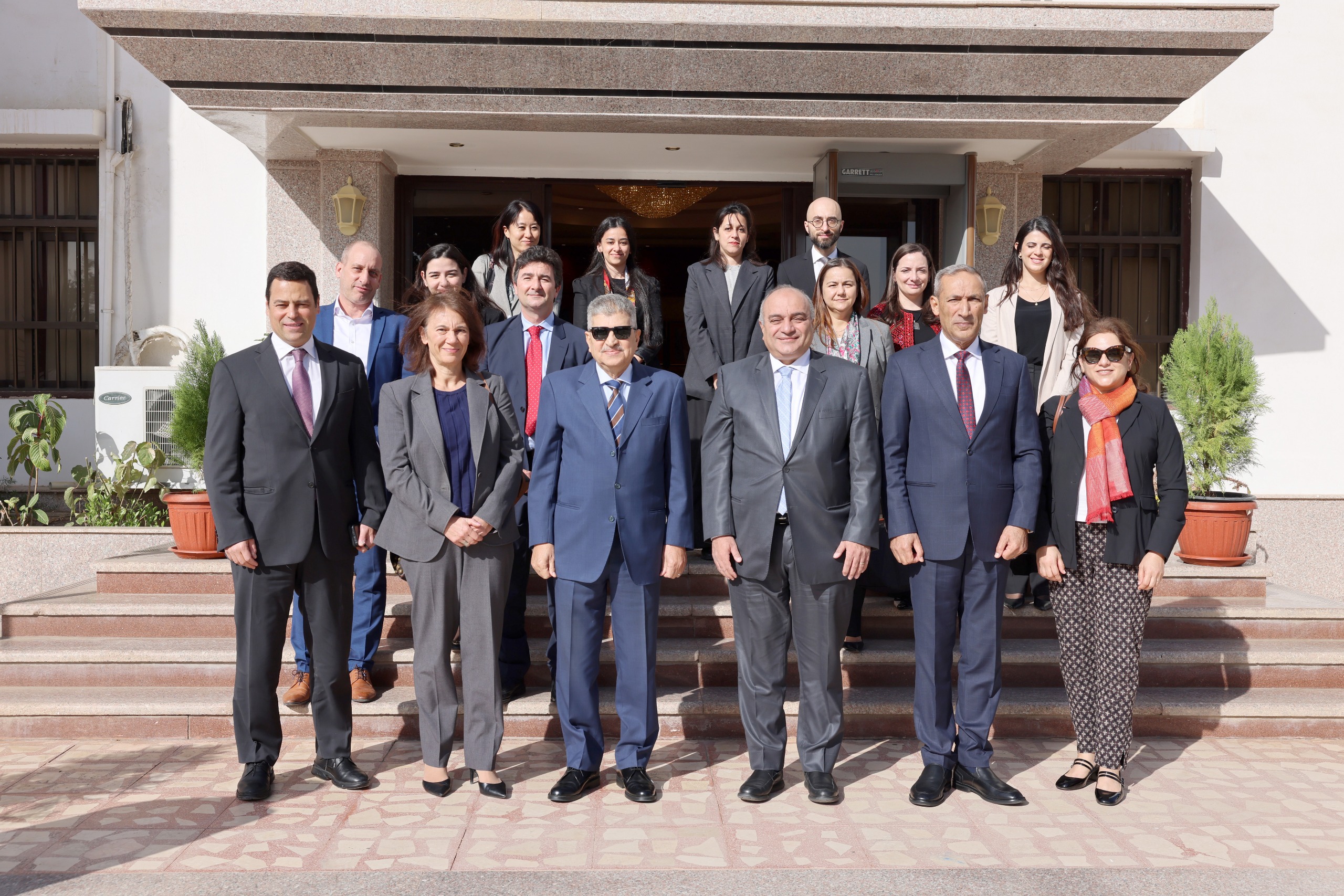 Rabie receives a delegation from the International Monetary Fund IMF mission