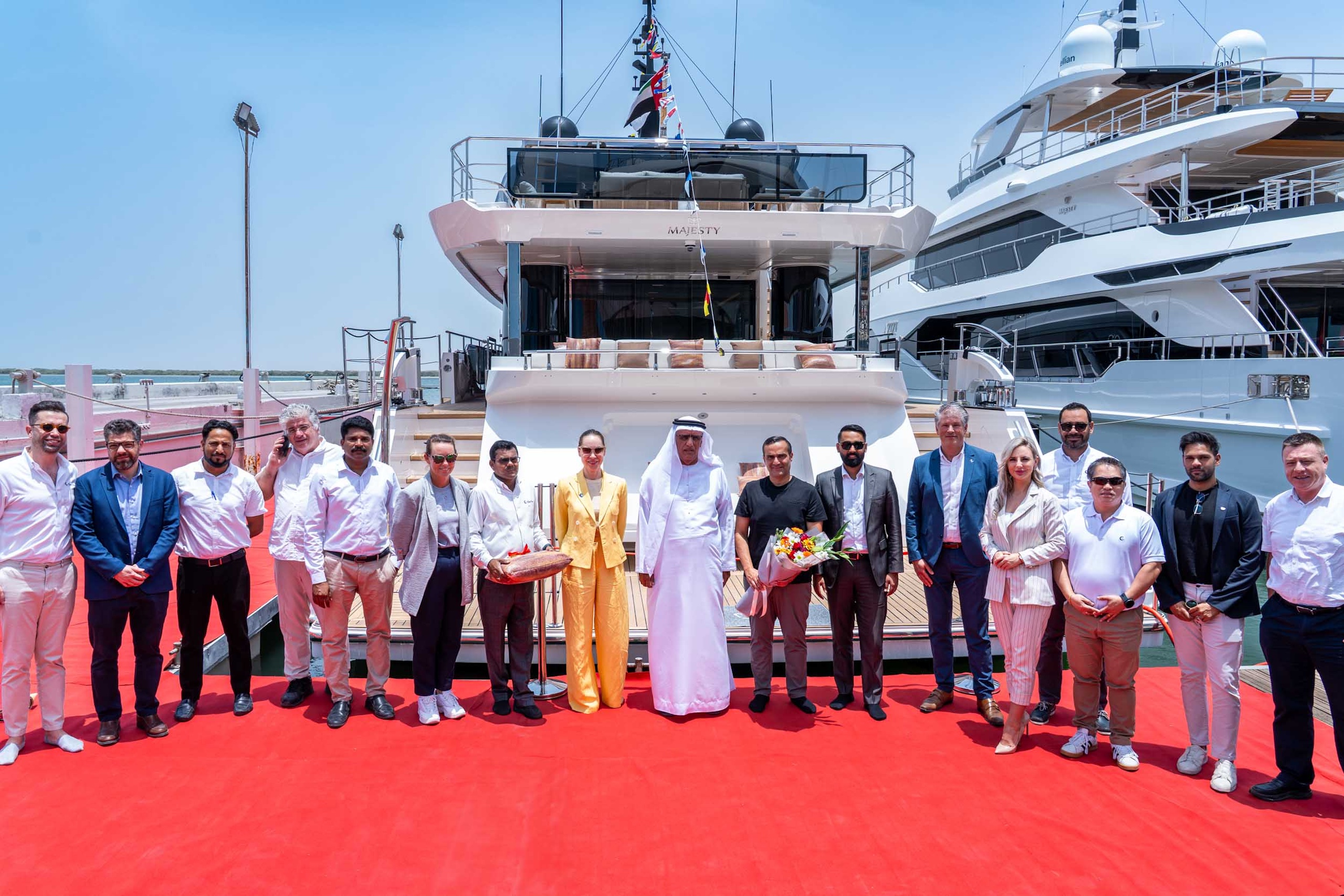 Majesty 100 Terrace First Hull Handed Over