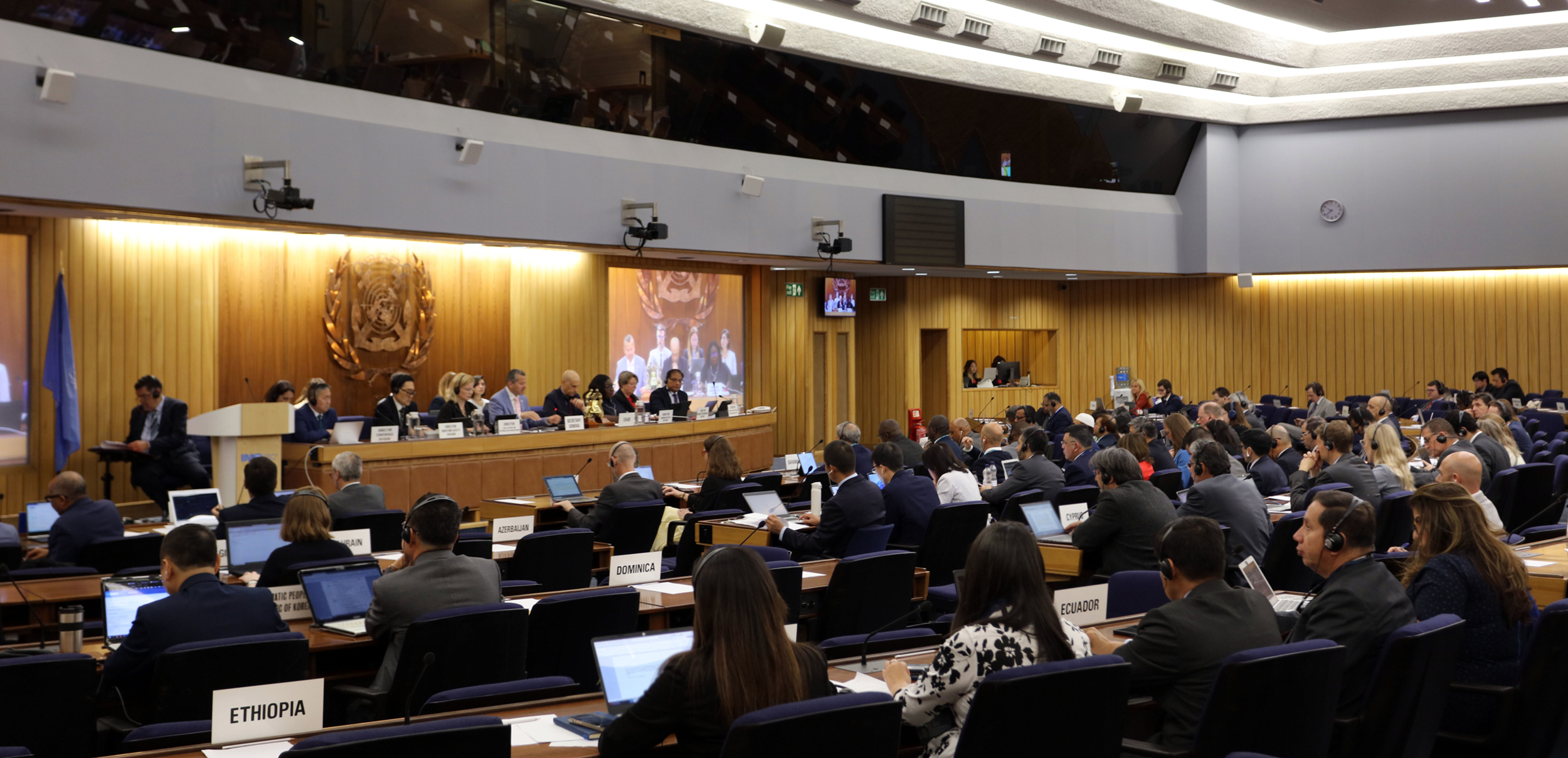 Elections map of IMO Assembly to A new Council and set strategic directions