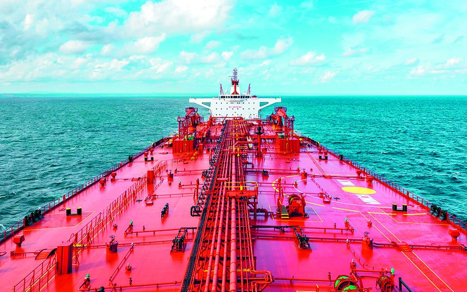 A Greek oil tanker was hit in an attack in the Black Sea.