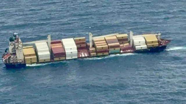 Container MSC carrying “hazardous cargo” Sunk off Kochi coast