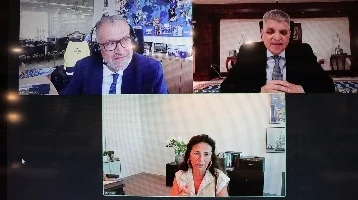 Rabie meets with the Executive Vice President of Assets and Operations at CMA CGM Group