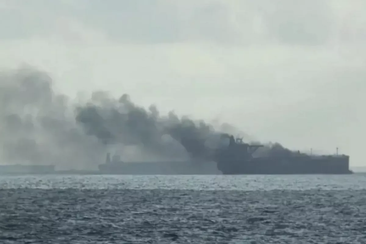 Oil tanker hit off Oman coast after drones strike Duqm port