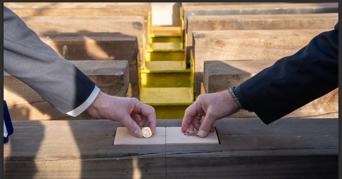 FREIRE SHIPYARD celebrate The Keel - Laying of The DANA V Research Vessel For DTU