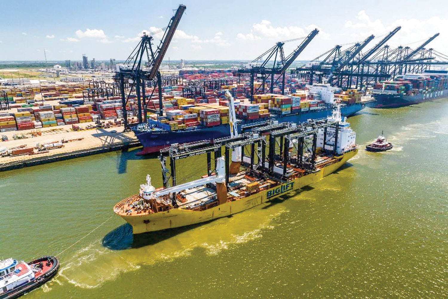 Port Houston reports a 2% TEU growth as the Bayport berth