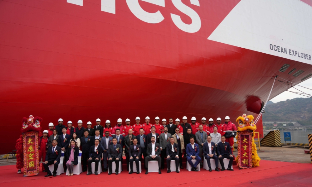 Sallaum Lines takes delivery of LNG dual-fuel PCTC “MV Ocean Explorer”