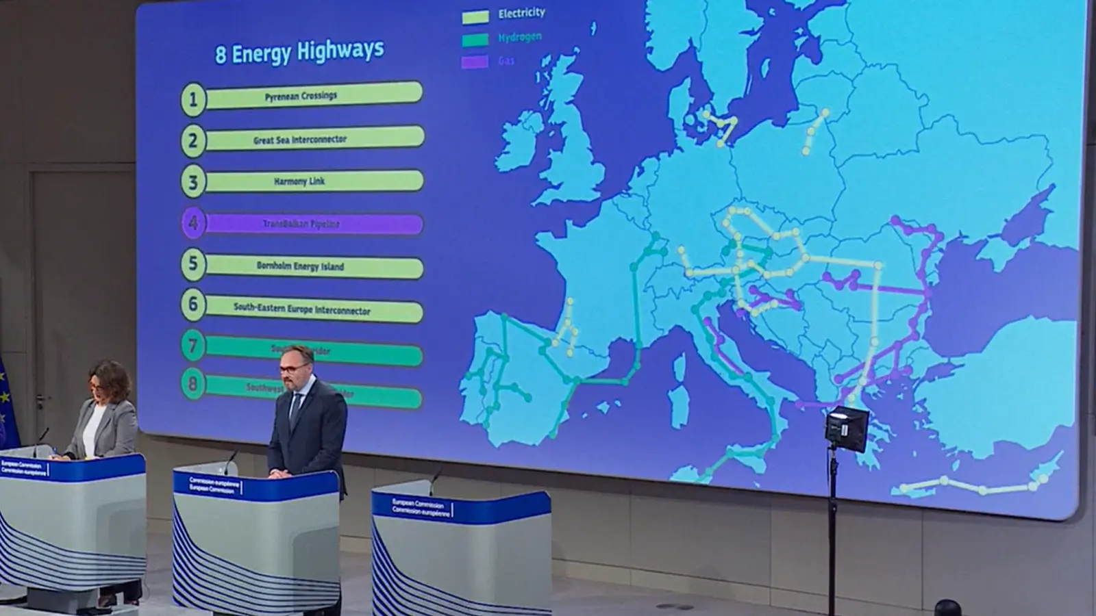 European  Commission : Upgrade of the EU's energy infrastructure