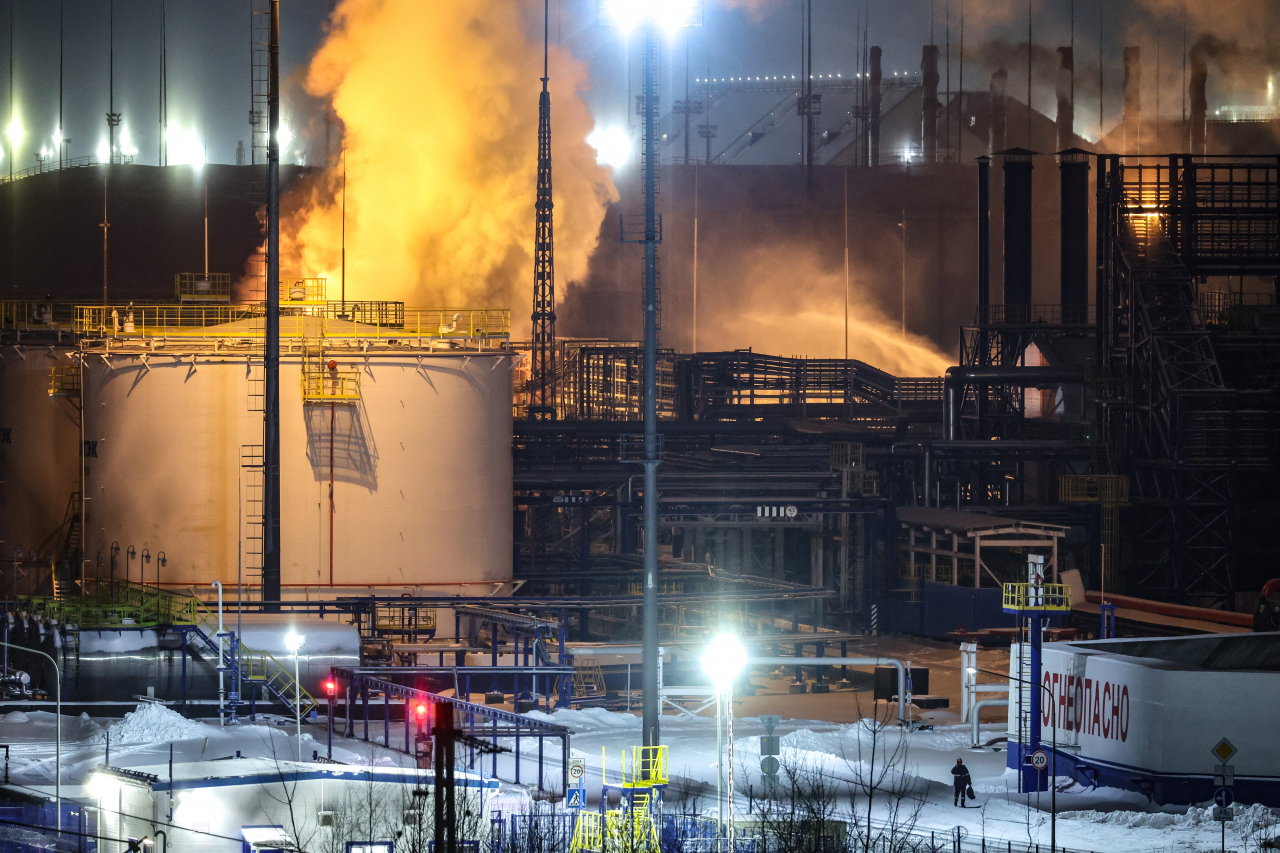 Russia: Fire breaks out at Novatek fuel facility in Ust-Luga port