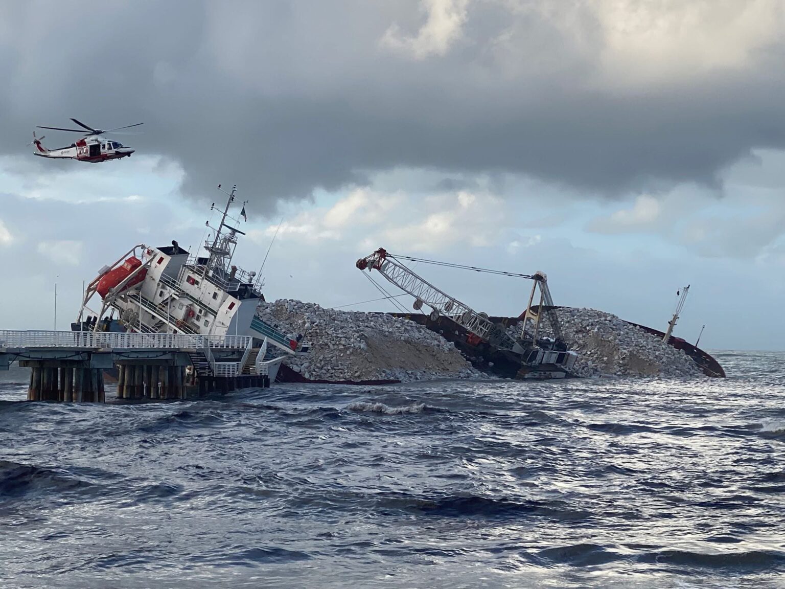 Guang Rong ship headed for seizure after the collision