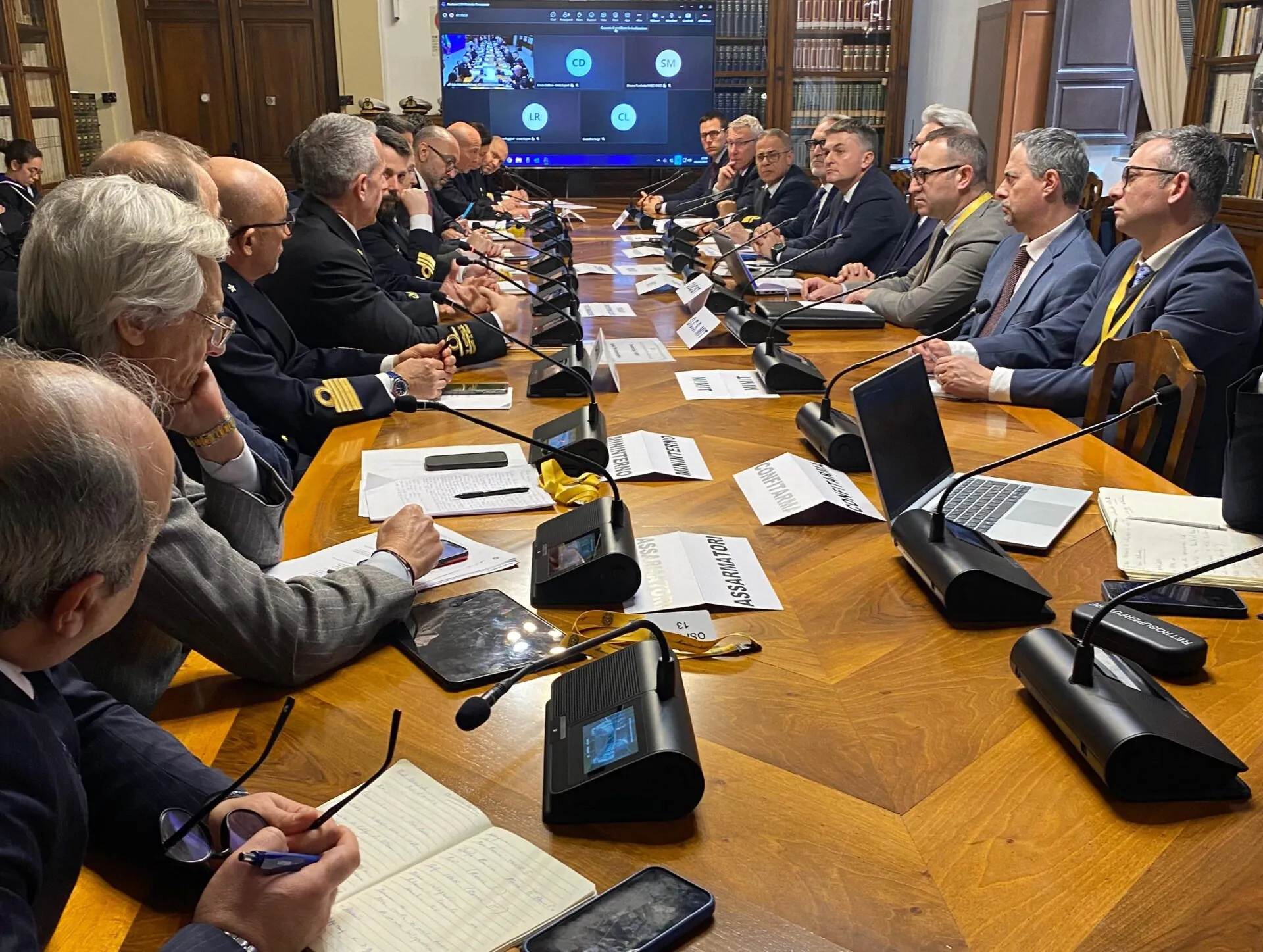 The Inter-Ministerial Committee for Maritime Transport Safety met in Rome, Italy, to discuss the war in Iran.