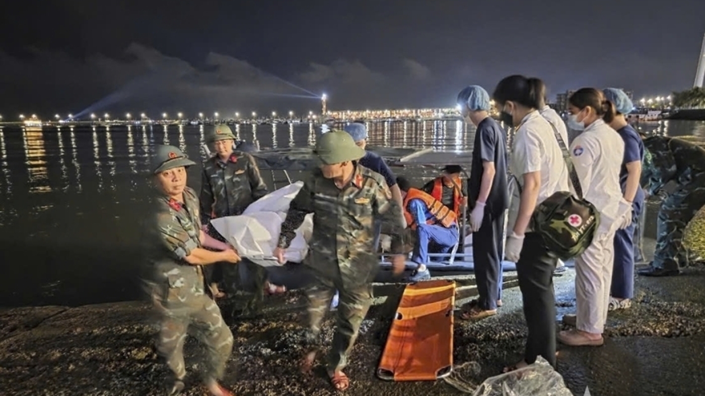 Death toll climbs to 34 after Boat carrying 53 capsizes in Vietnam
