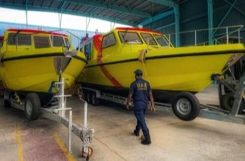 Sharjah Civil Defence takes delivery of three 36 ft utility vessels from Gulf Craft
