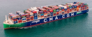 CMA CGM aims to have overtaken Maersk to claim second place by the end of 2027,
