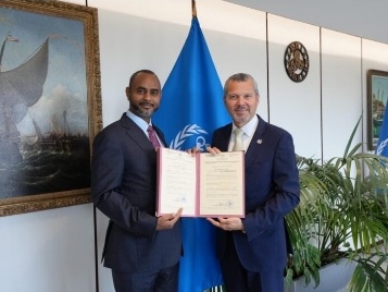 Somalia has joined 15 maritime conventions
