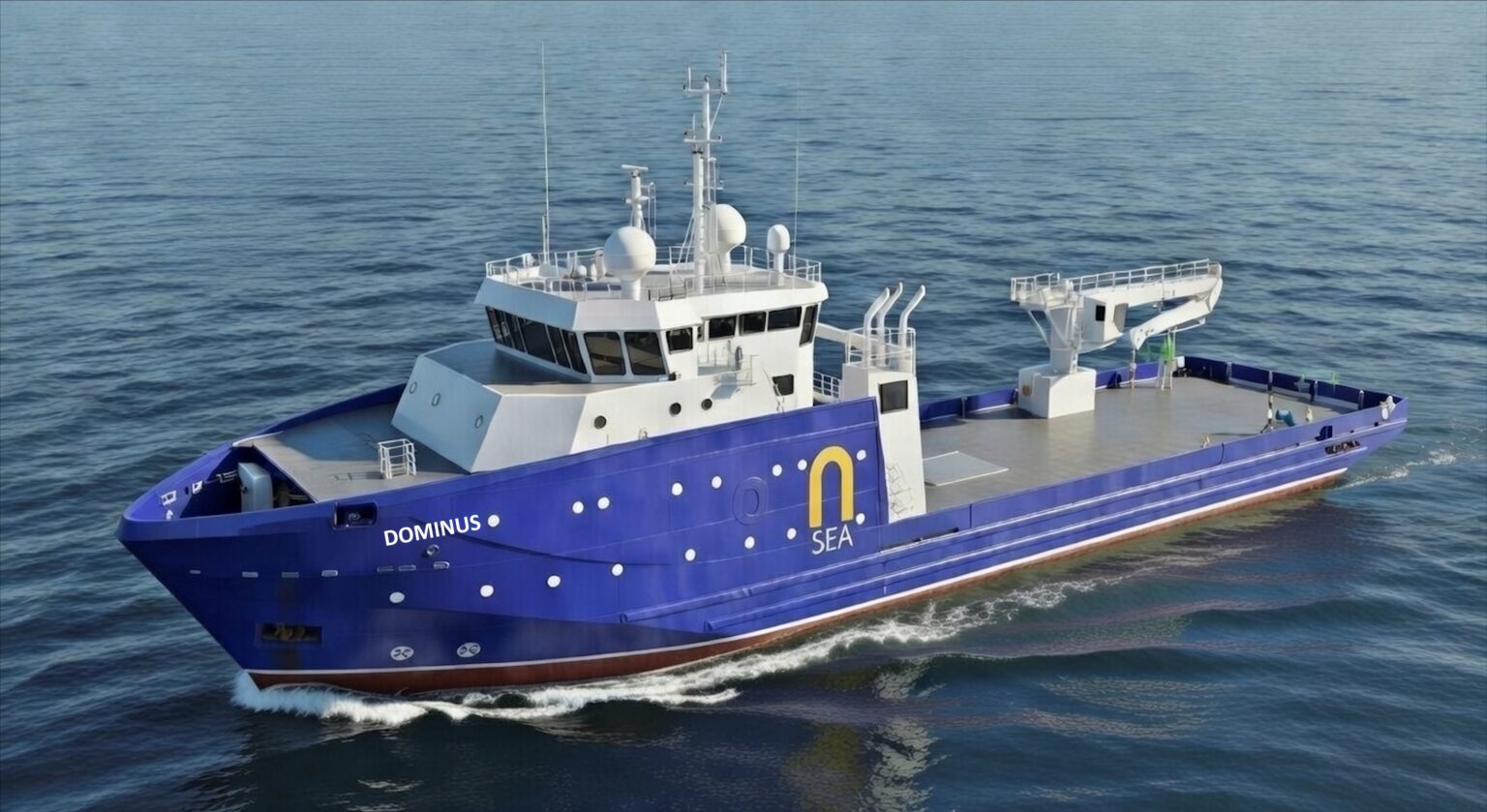 N-Sea starts construction on the offshore support vessel Dominus.