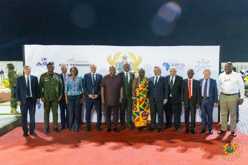 President Mahama commissions phases 1 & 2 of $1.5bn Tema Port expansion project