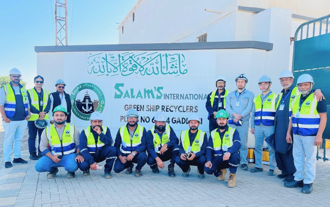 ClassNK certifies its first Hong Kong Convention–compliant ship recycling facility in Pakistan