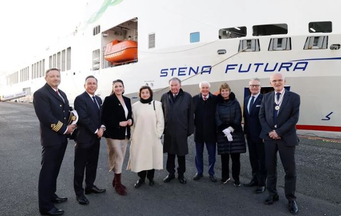 Stena Line  Celebrates launch of hybrid ferry Stena Futura in Belfast