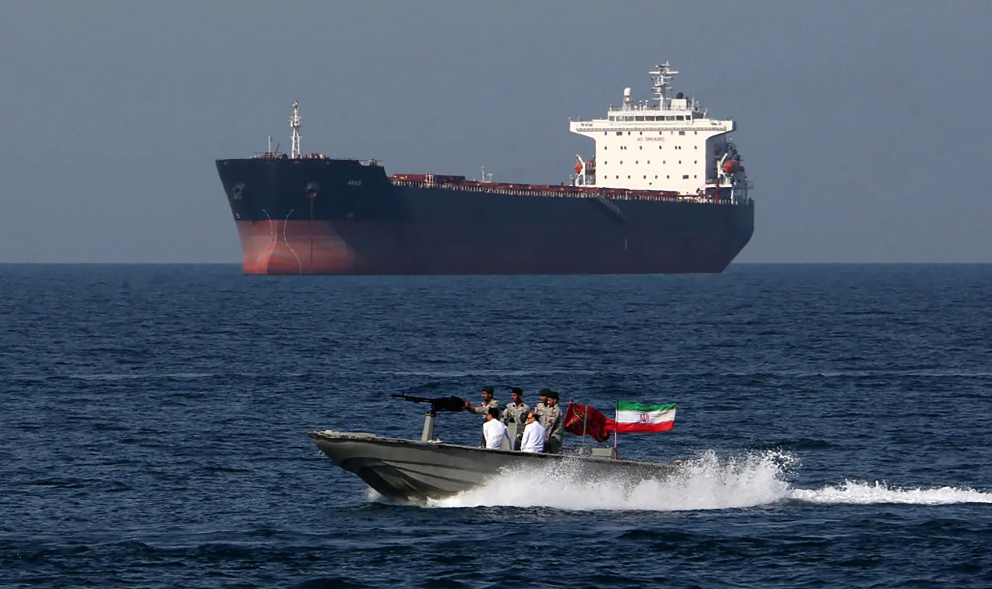 Oil shipping through the Strait of Hormuz has been suspended.