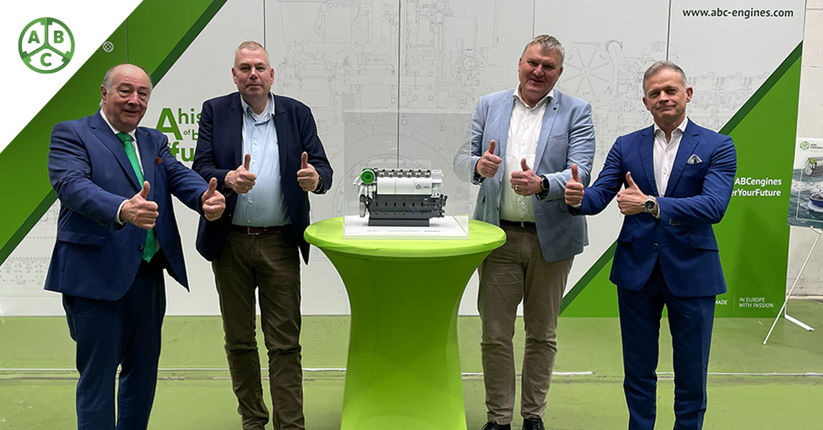 ABC Delivers 50th DZ Engine for Damen’s CF3850 Short-Sea Freighter