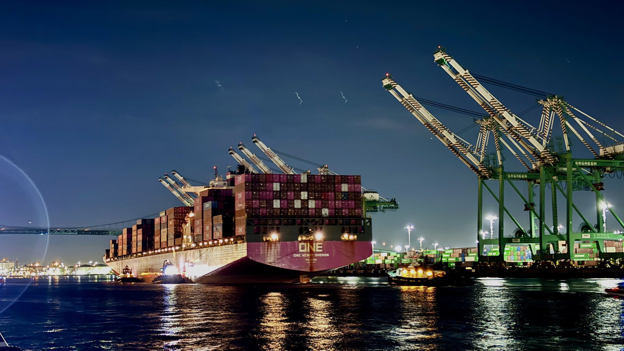 At Last ONE Henry Hudson was shifted back to the Port of Los Angeles - Details