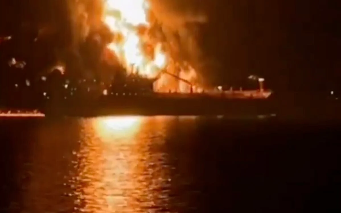 Two oil tankers were attacked in Iraqi waters today.