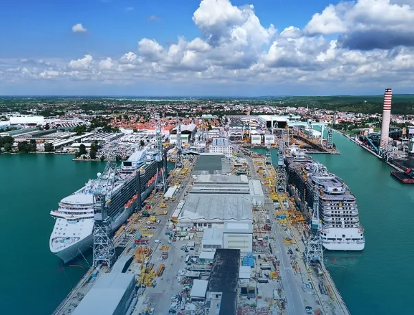 The cruise ship order book rises to 77 units