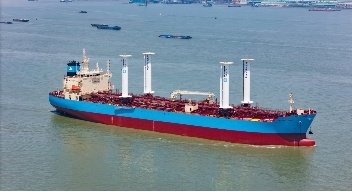 Bound4blue completes second suction sail installation for Maersk Tankers