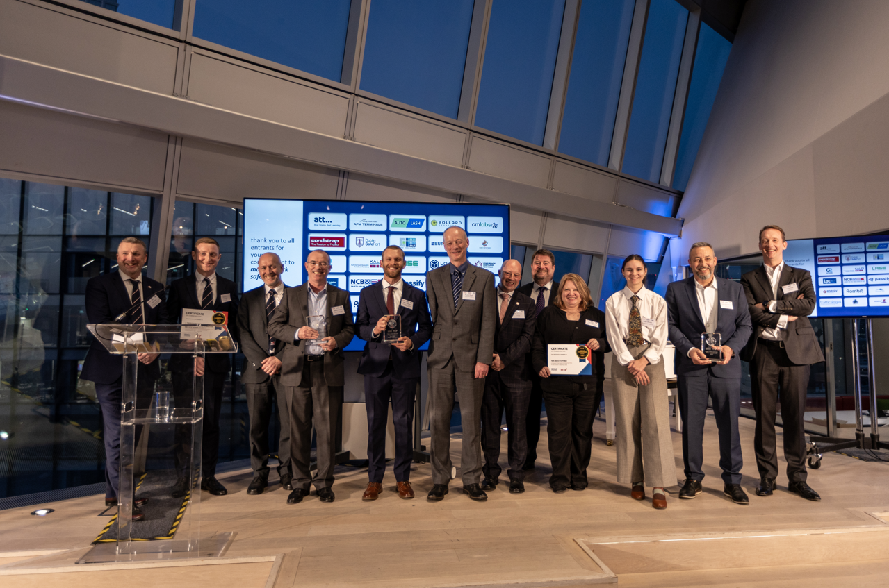 TT Club and the ICHCA celebrated the winning innovators in cargo handling safety.