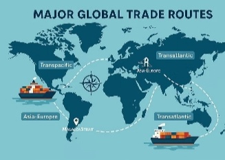 Global shipping companies avoid many sea straits, which are important trade routes